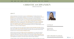 Desktop Screenshot of christieaschwanden.com